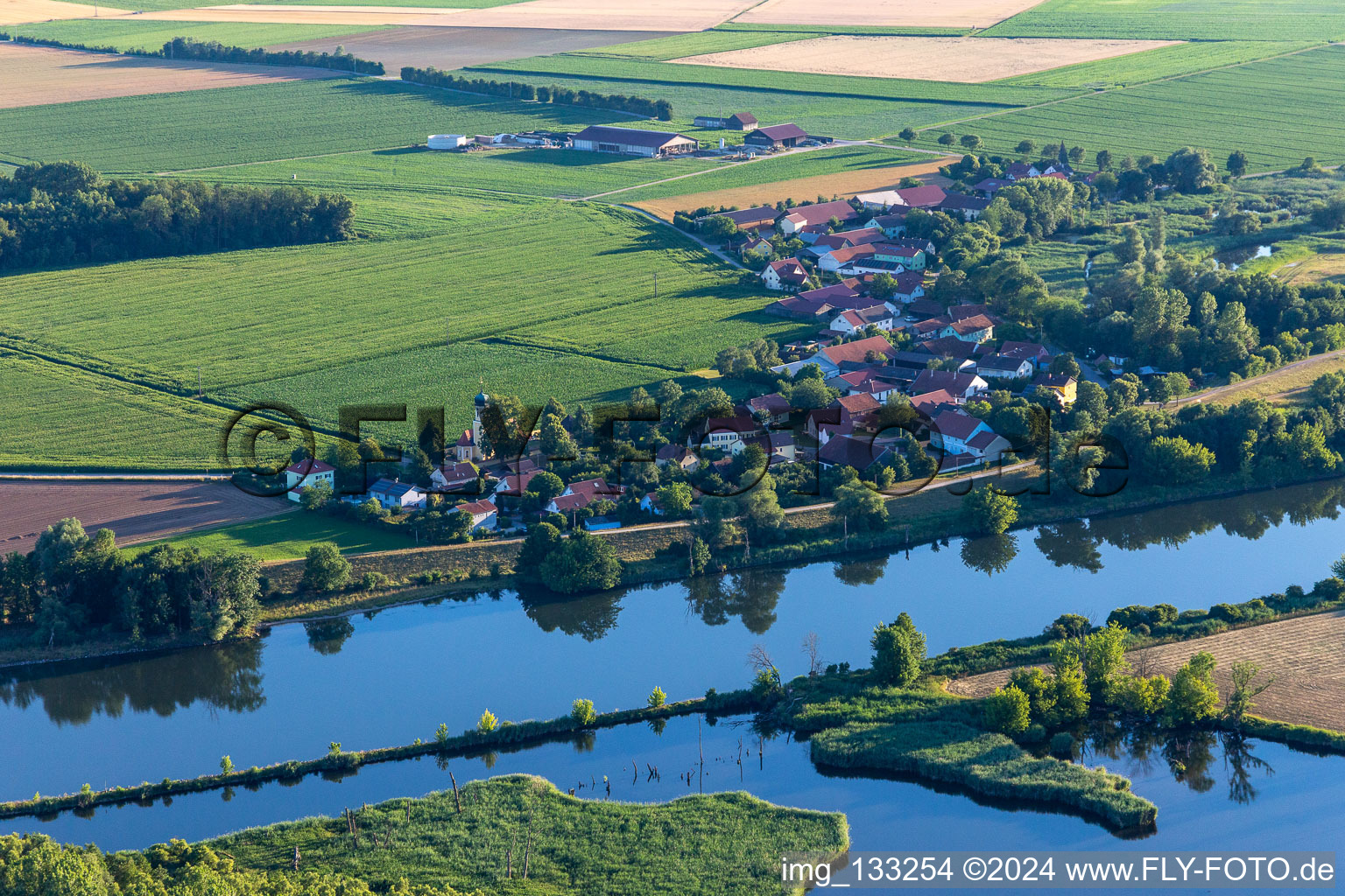 District Gmünd in Pfatter in the state Bavaria, Germany