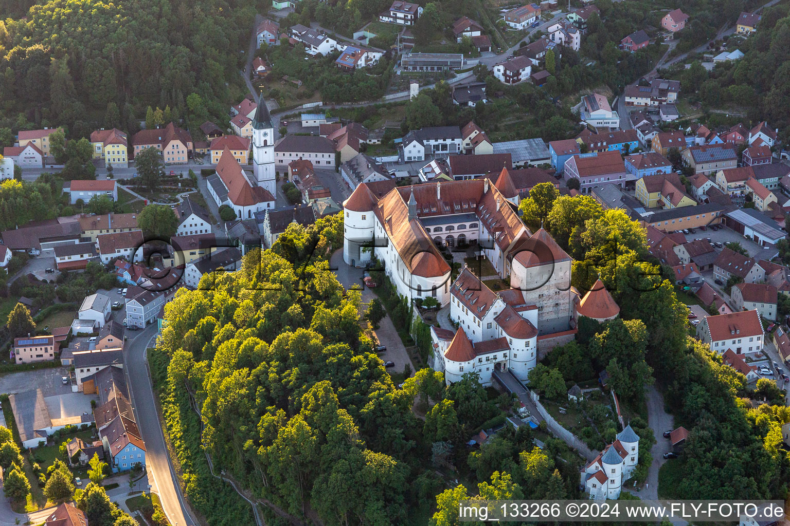 Pro Seniore Schloss Wörth in the district Hungersdorf in Wörth an der Donau in the state Bavaria, Germany