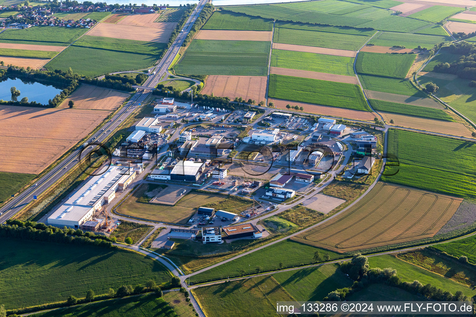 In the business park in Wörth an der Donau in the state Bavaria, Germany