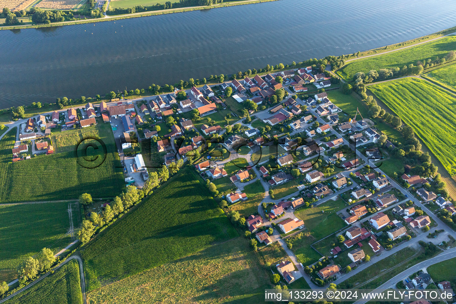 District Frenghofen in Bach an der Donau in the state Bavaria, Germany