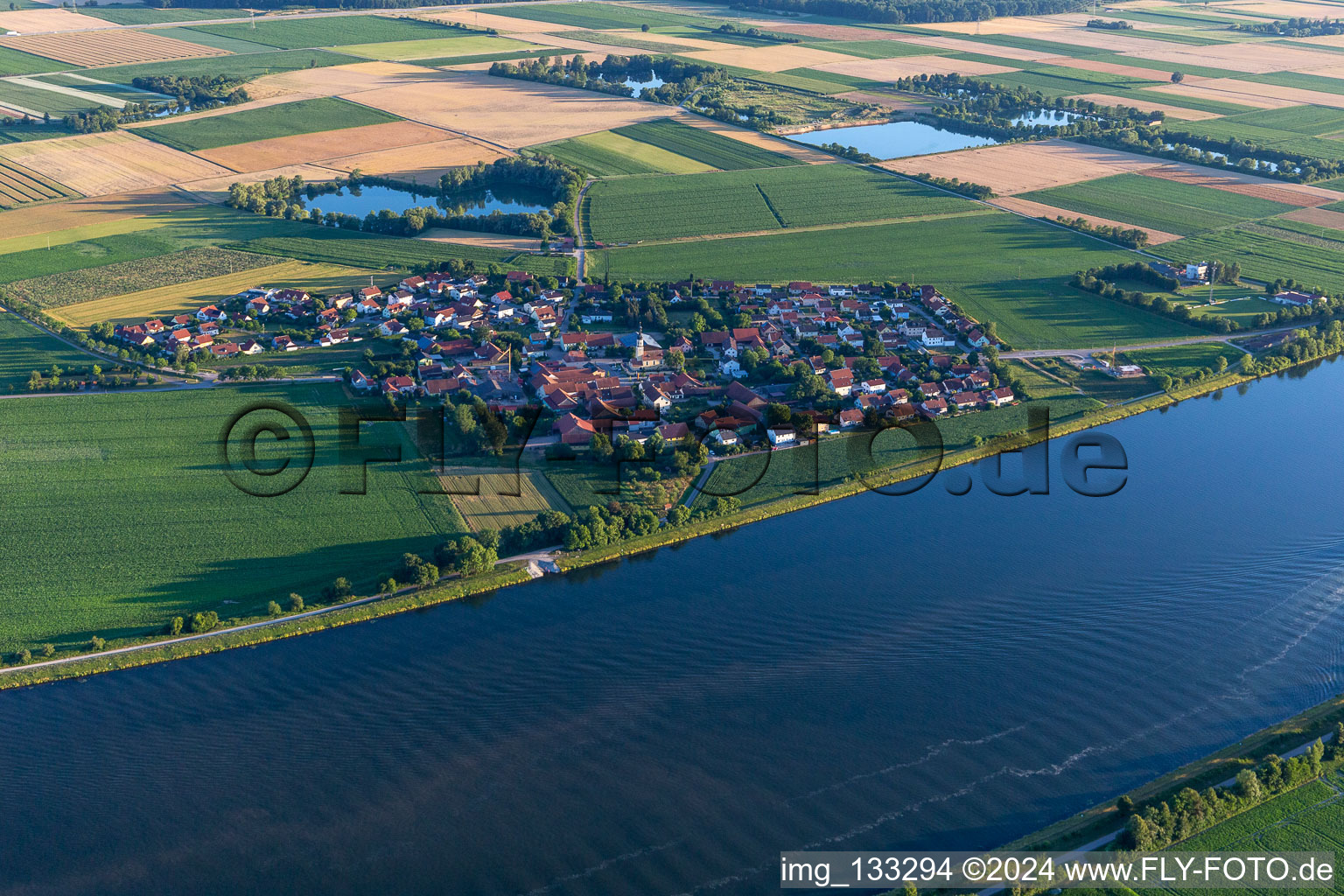 District Illkofen in Barbing in the state Bavaria, Germany