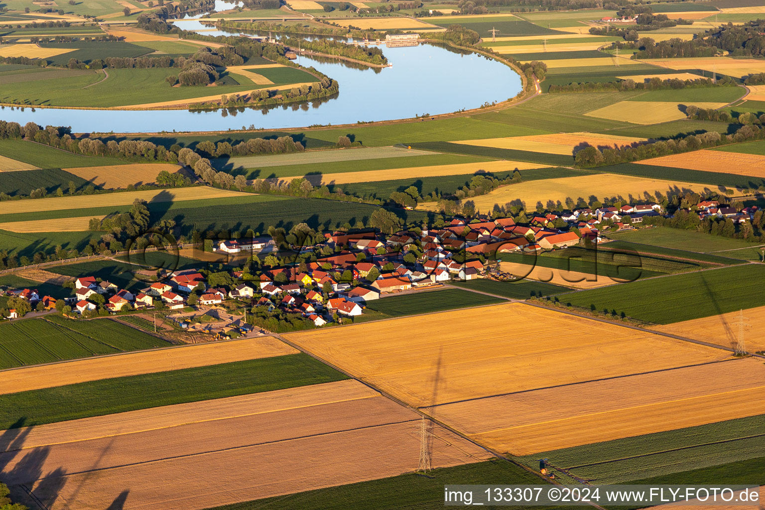 District Eltheim in Barbing in the state Bavaria, Germany