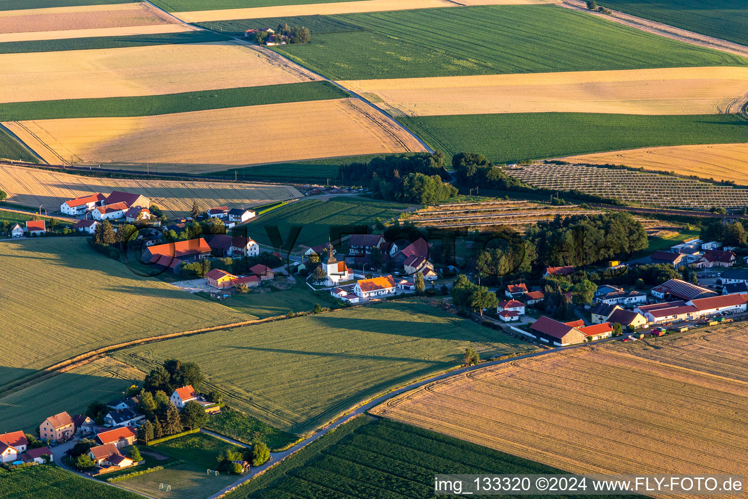 District Ehring in Riekofen in the state Bavaria, Germany