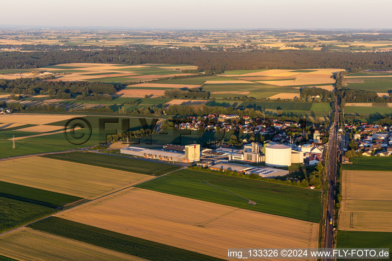 Südstärke Industrial Estate in Sünching in the state Bavaria, Germany