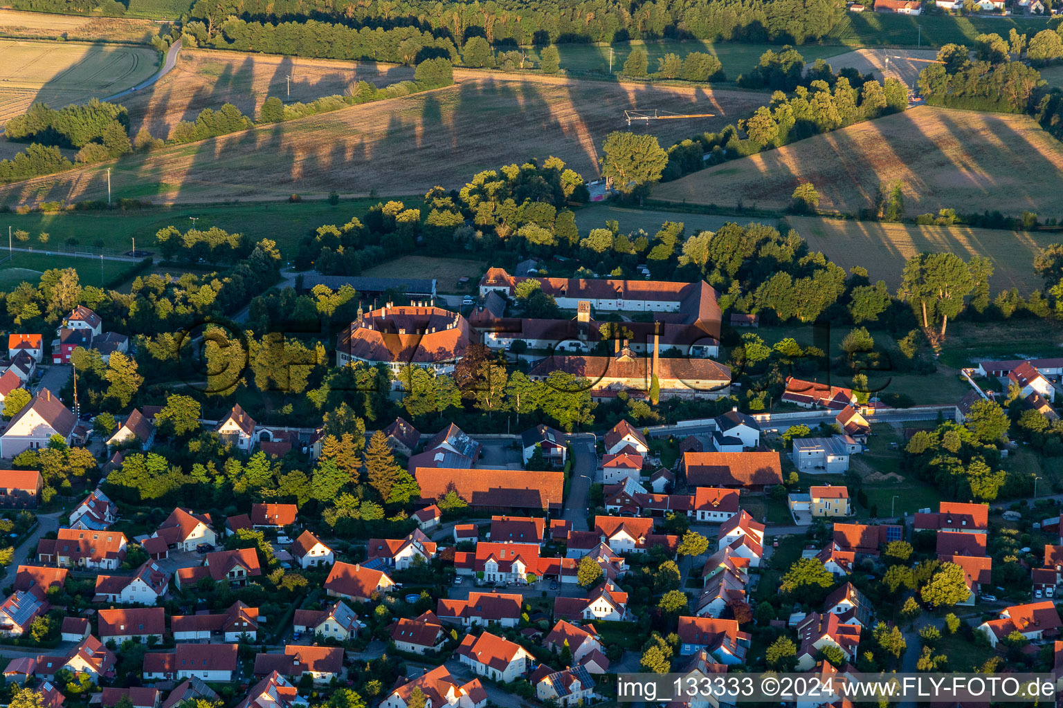 Castle Sünching in Sünching in the state Bavaria, Germany