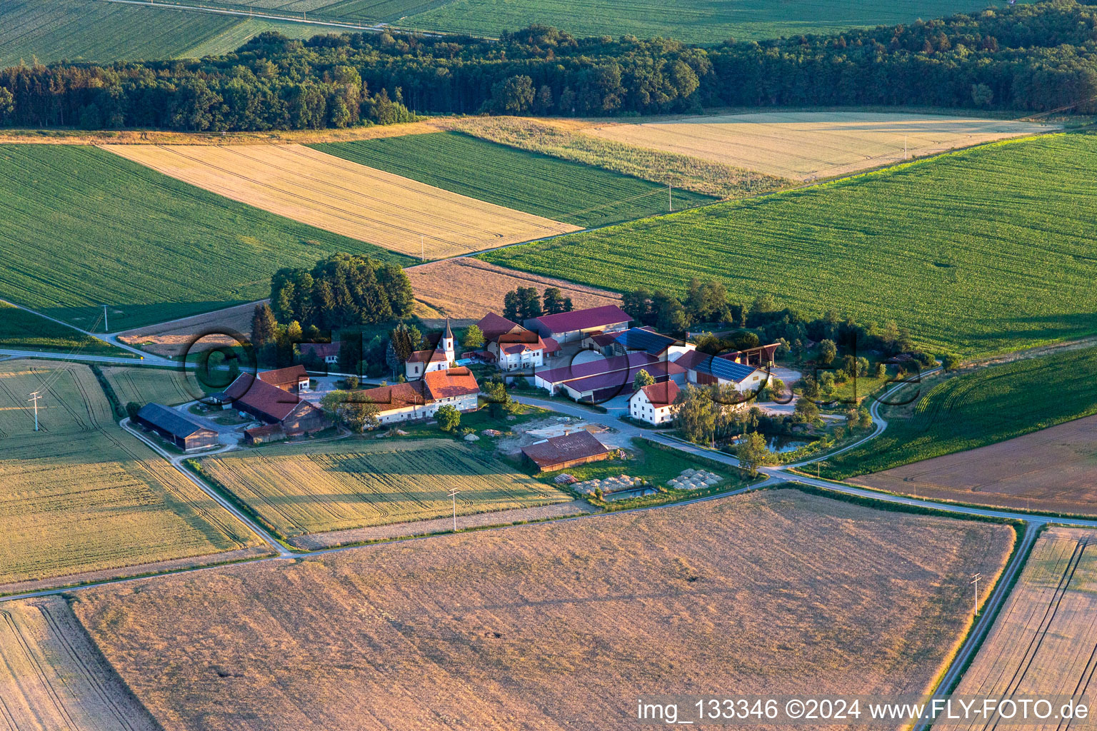 District Wallkofen in Geiselhöring in the state Bavaria, Germany