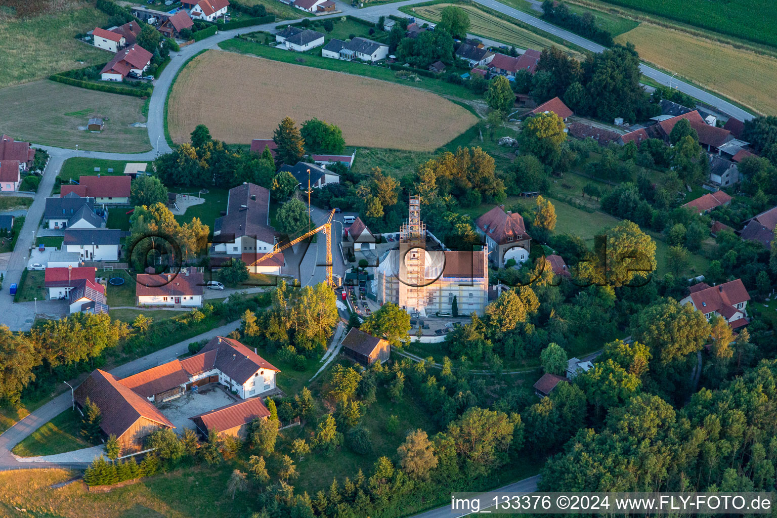 Parish Church of St. Martin, Martinsbuch in the district Martinsbuch in Mengkofen in the state Bavaria, Germany