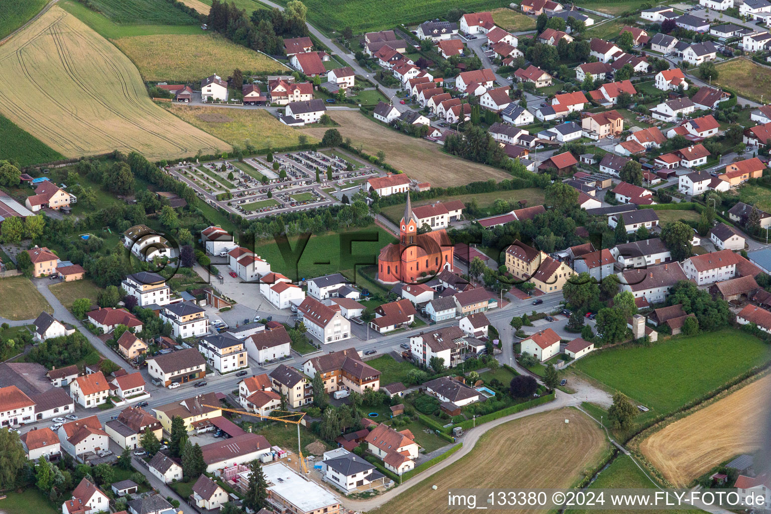 St. George in Mengkofen in the state Bavaria, Germany