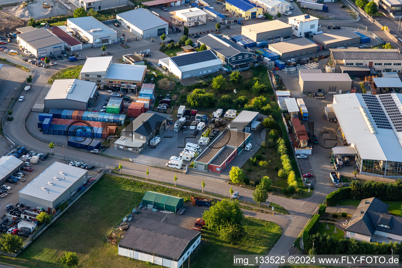 Hengst Motorhomes in the district Huttenheim in Philippsburg in the state Baden-Wuerttemberg, Germany