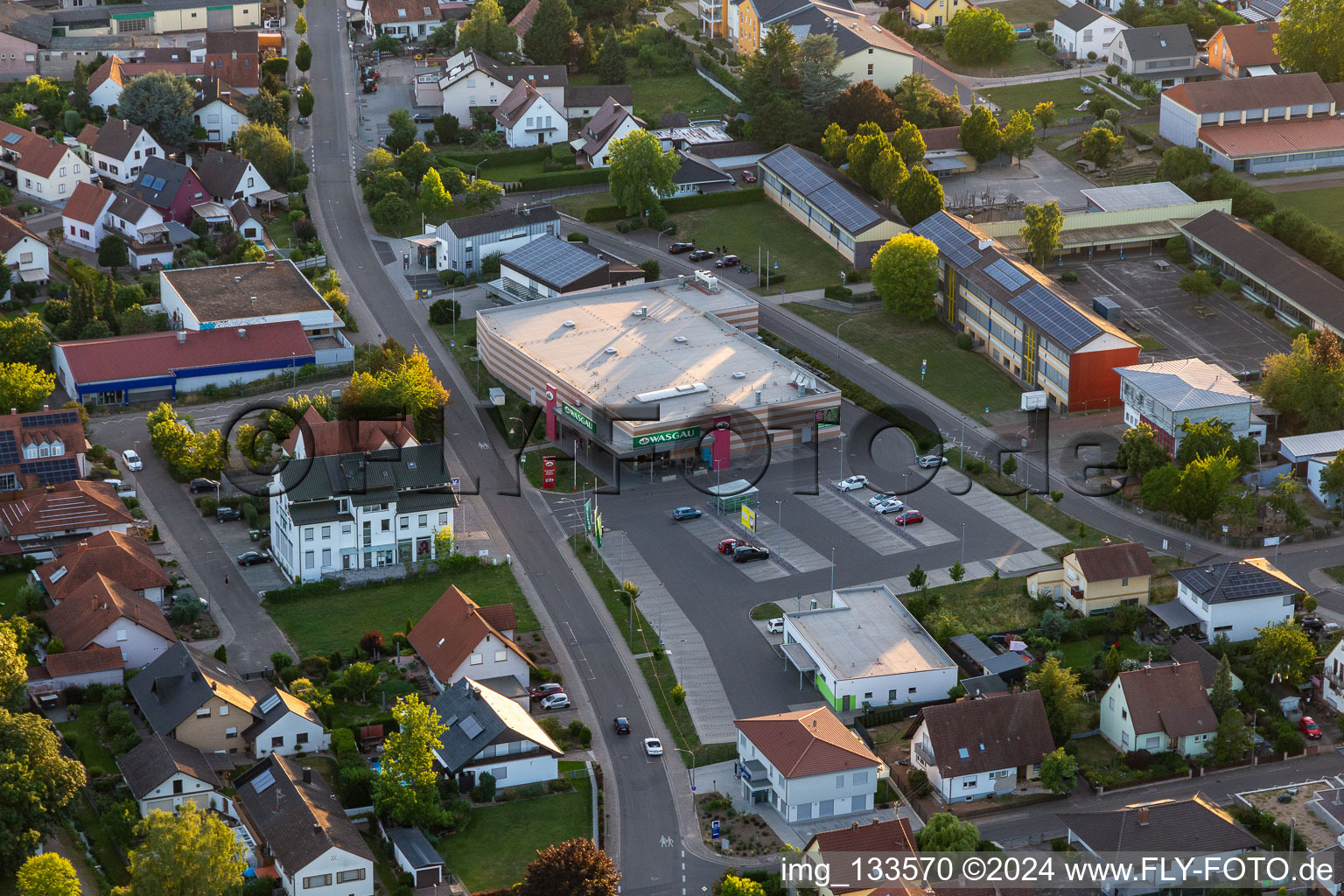 Wasgau fresh market Lustadt in Lustadt in the state Rhineland-Palatinate, Germany