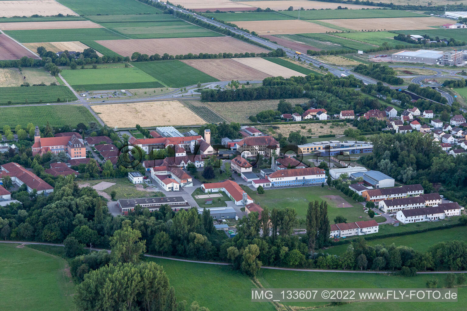 Vocational school at the youth center St. Josef Landau in the district Queichheim in Landau in der Pfalz in the state Rhineland-Palatinate, Germany