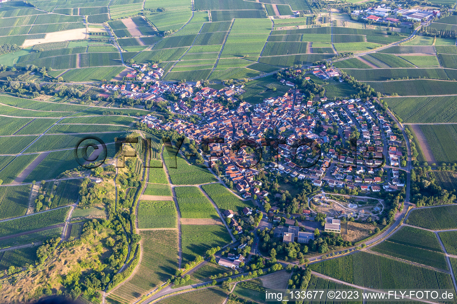 Arzheim in the district Ilbesheim in Ilbesheim bei Landau in der Pfalz in the state Rhineland-Palatinate, Germany