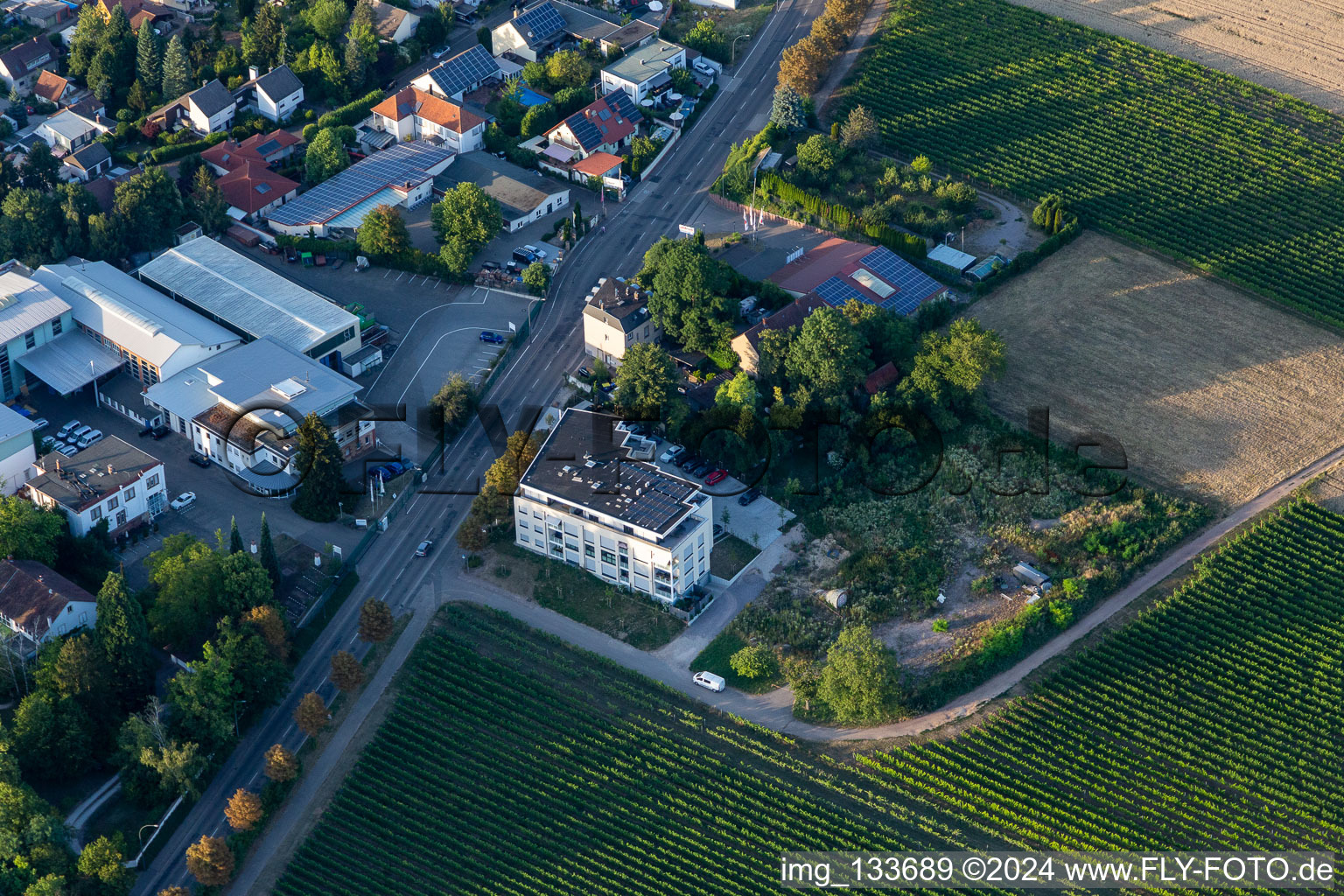 Wollmesheim Heights in Landau in der Pfalz in the state Rhineland-Palatinate, Germany