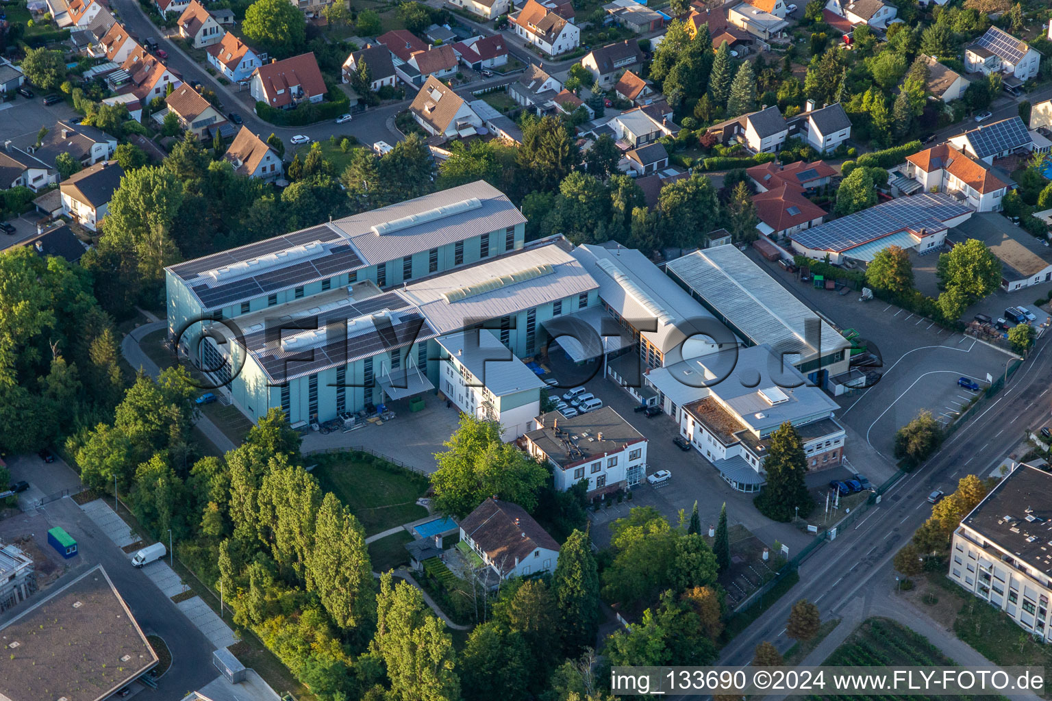 Wickert Maschinenbau GmbH at Wollmesheimer Höhe in Landau in der Pfalz in the state Rhineland-Palatinate, Germany