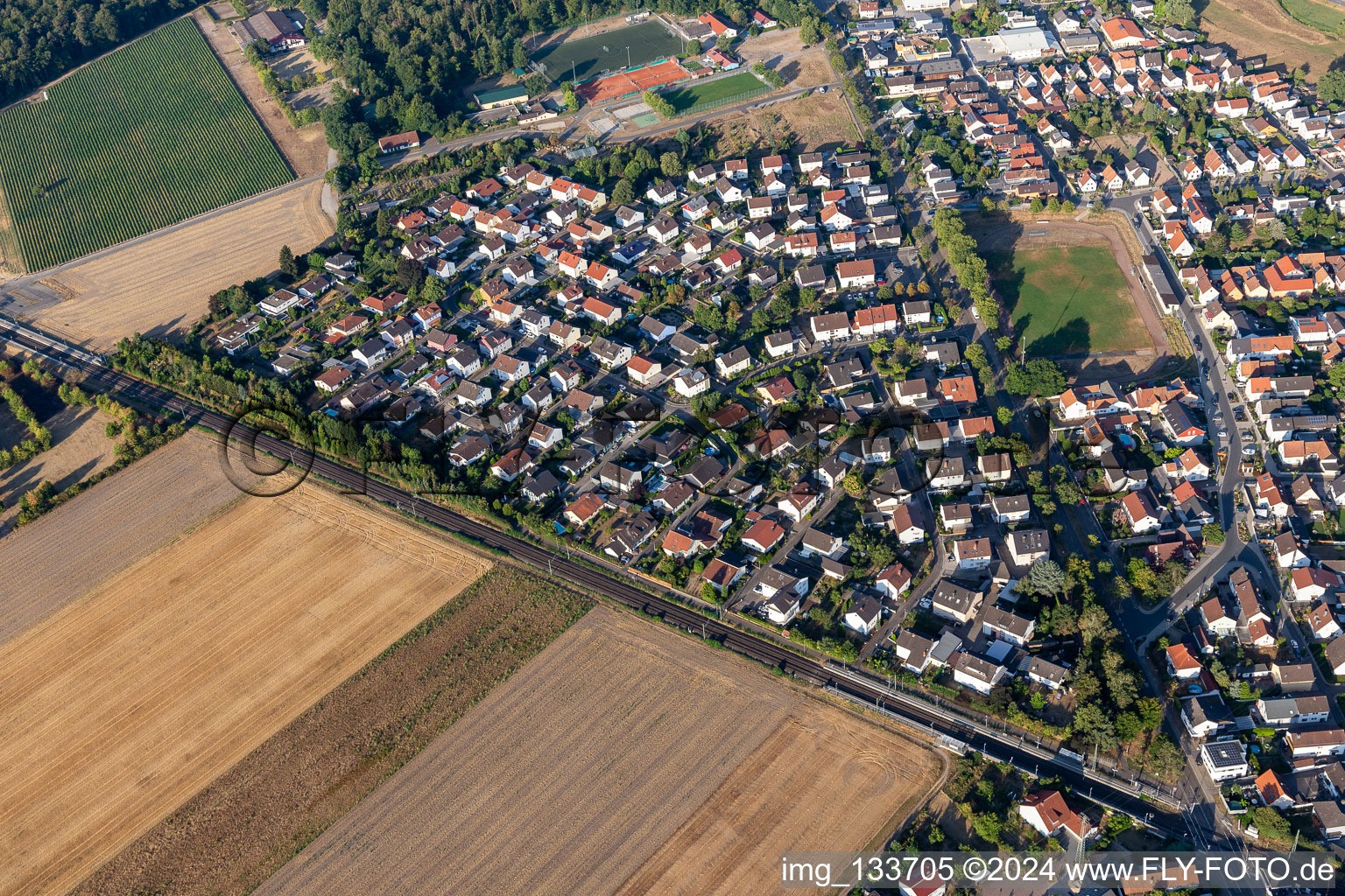 Goethering in Rheinzabern in the state Rhineland-Palatinate, Germany