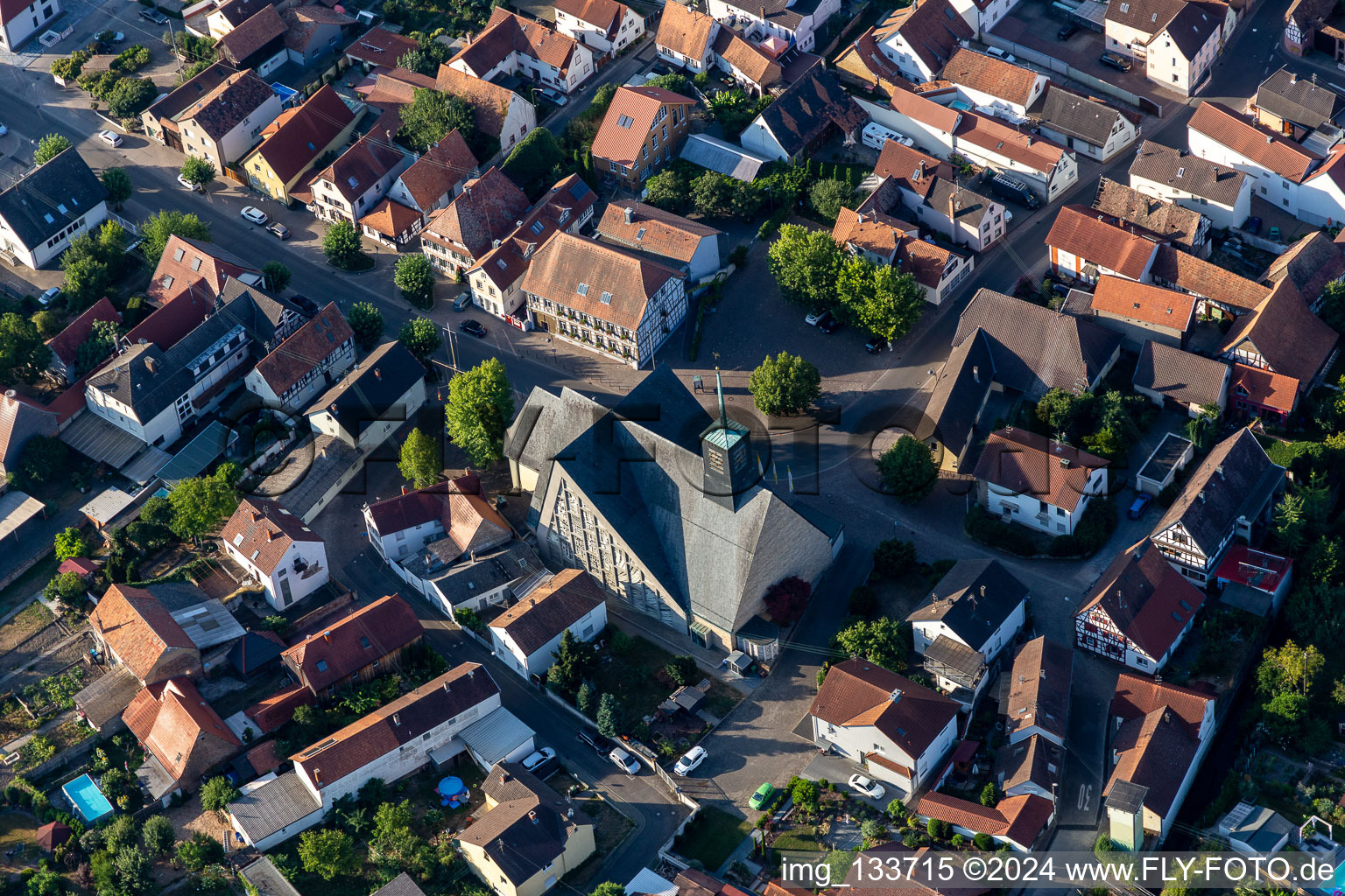 Church of St. Gertrude Leimersheim in Leimersheim in the state Rhineland-Palatinate, Germany