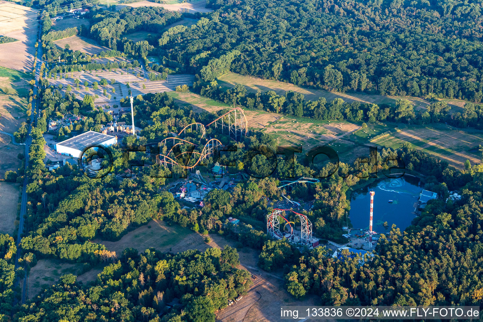 Holiday Park Palatinate in Haßloch in the state Rhineland-Palatinate, Germany