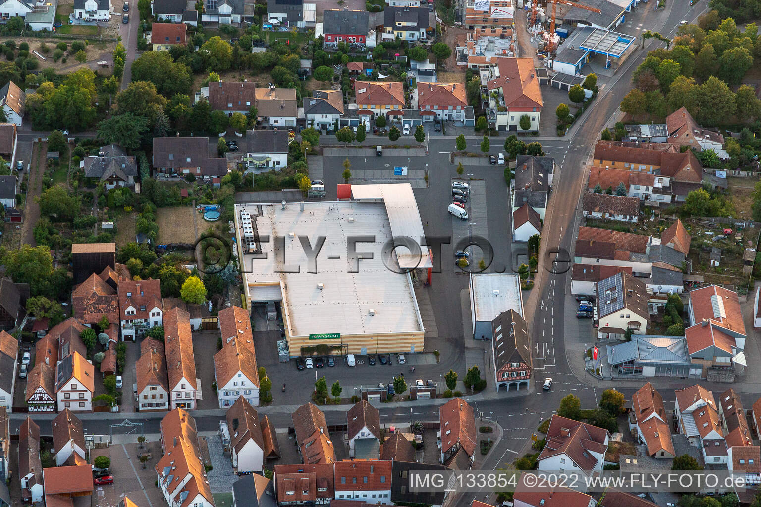 Wasgau Fresh Market Offenbach in the district Offenbach in Offenbach an der Queich in the state Rhineland-Palatinate, Germany