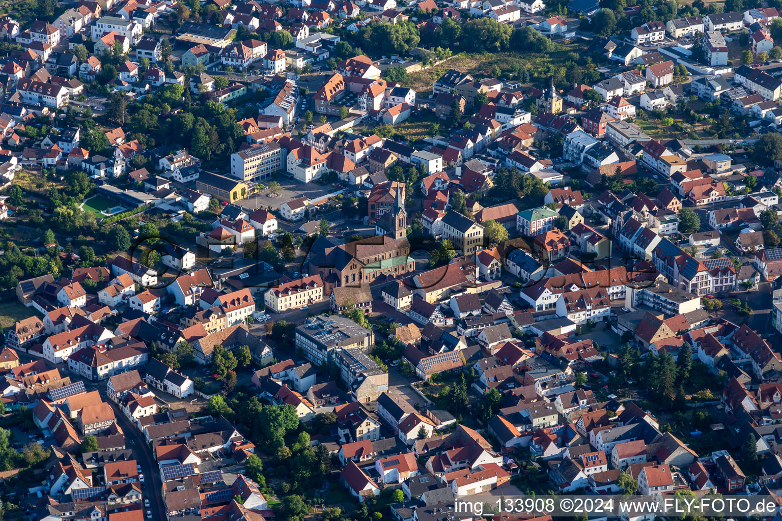 Catholic Parish Center St. Jakobus in Schifferstadt in the state Rhineland-Palatinate, Germany