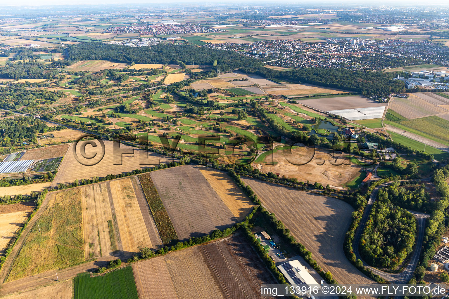 Golfpark Kurpfalz Golfpark Kurpfalz in Schifferstadt in the state Rhineland-Palatinate, Germany