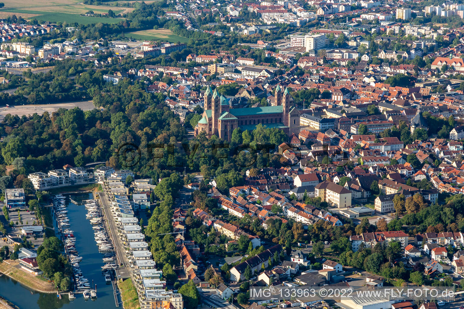 Marina Speyer in Speyer in the state Rhineland-Palatinate, Germany