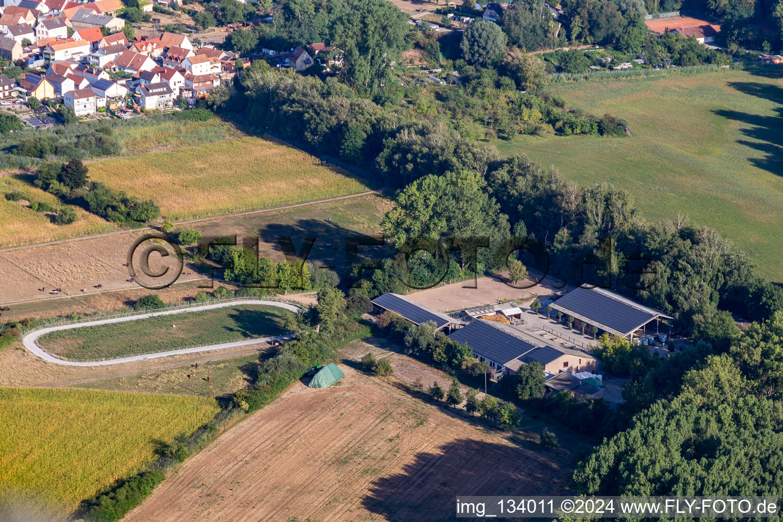 Kennelhof in the district Sondernheim in Germersheim in the state Rhineland-Palatinate, Germany