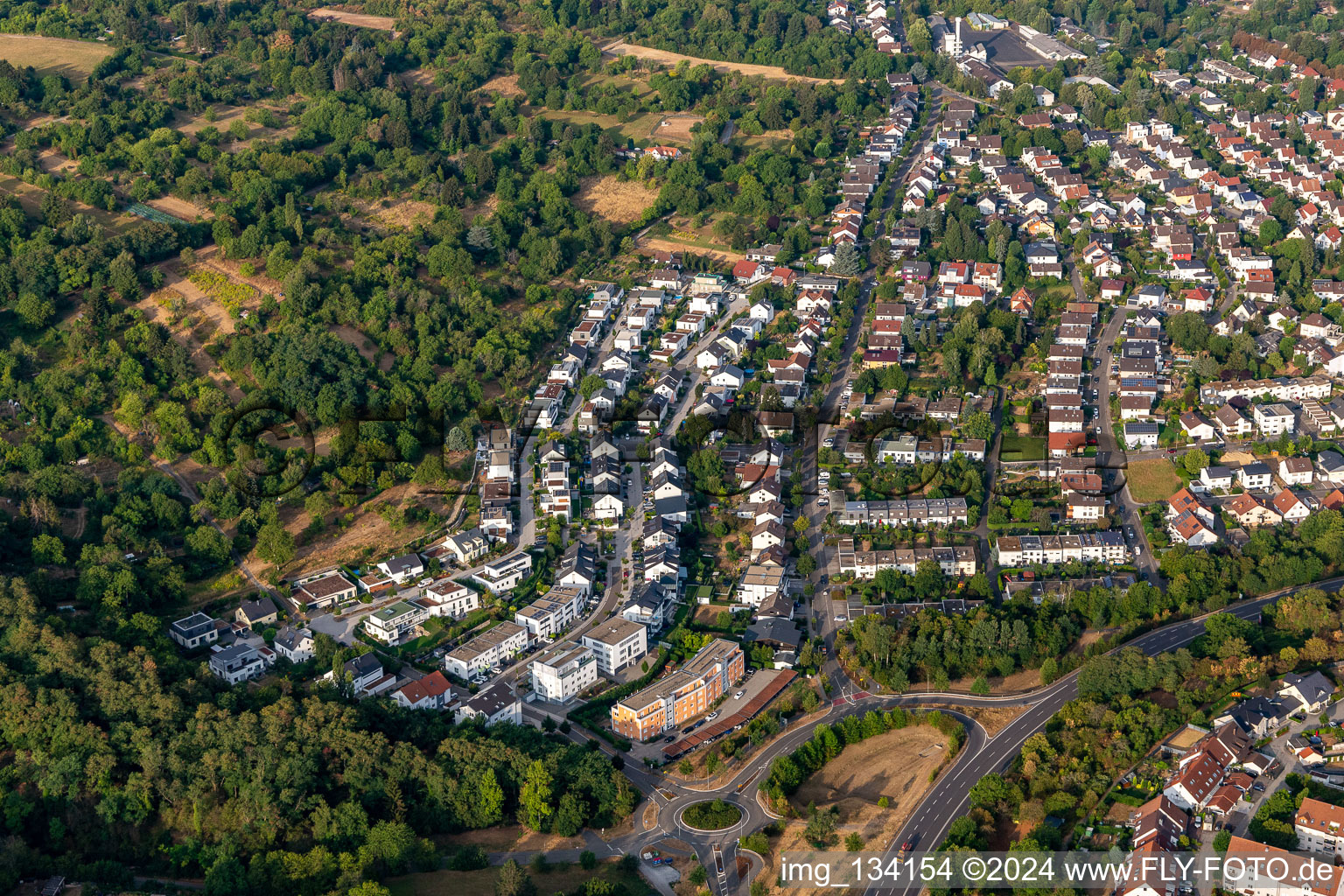 Weiherbergstr in Bruchsal in the state Baden-Wuerttemberg, Germany