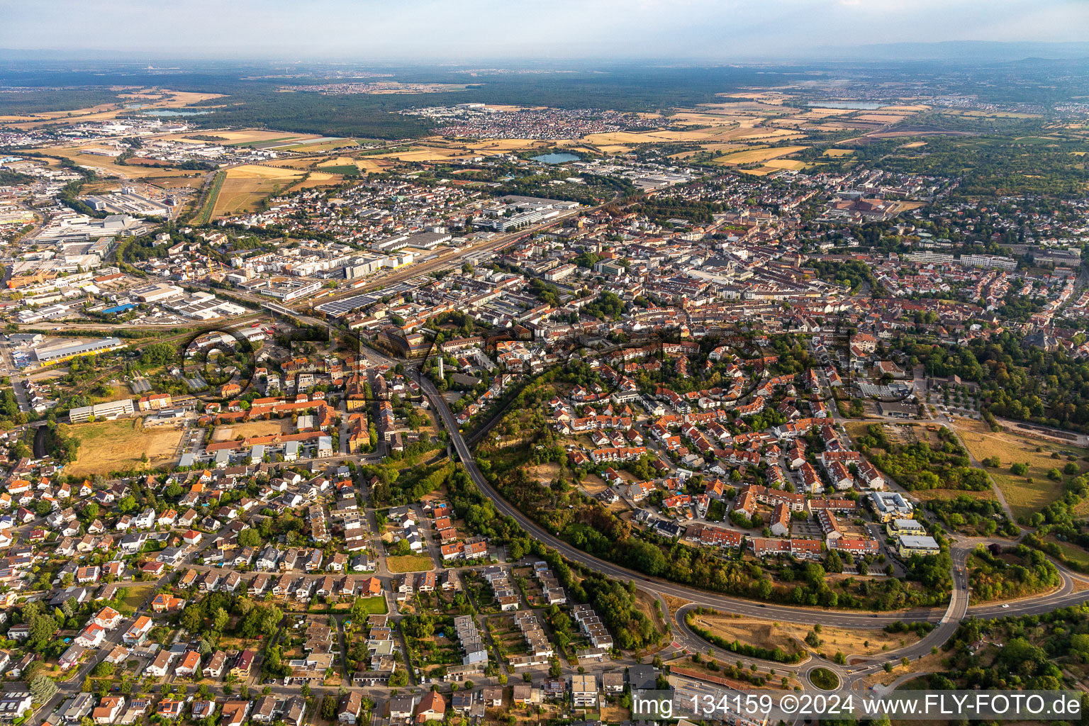 Bruchsal in the state Baden-Wuerttemberg, Germany