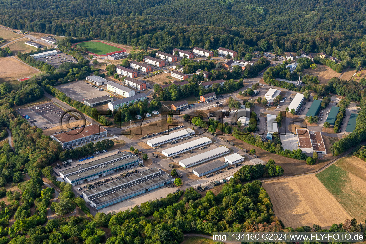 Military Police Service Command Bruchsalm ABC Defense Battalion 750 "Baden", StOÜbPl Bruchsal in Bruchsal in the state Baden-Wuerttemberg, Germany