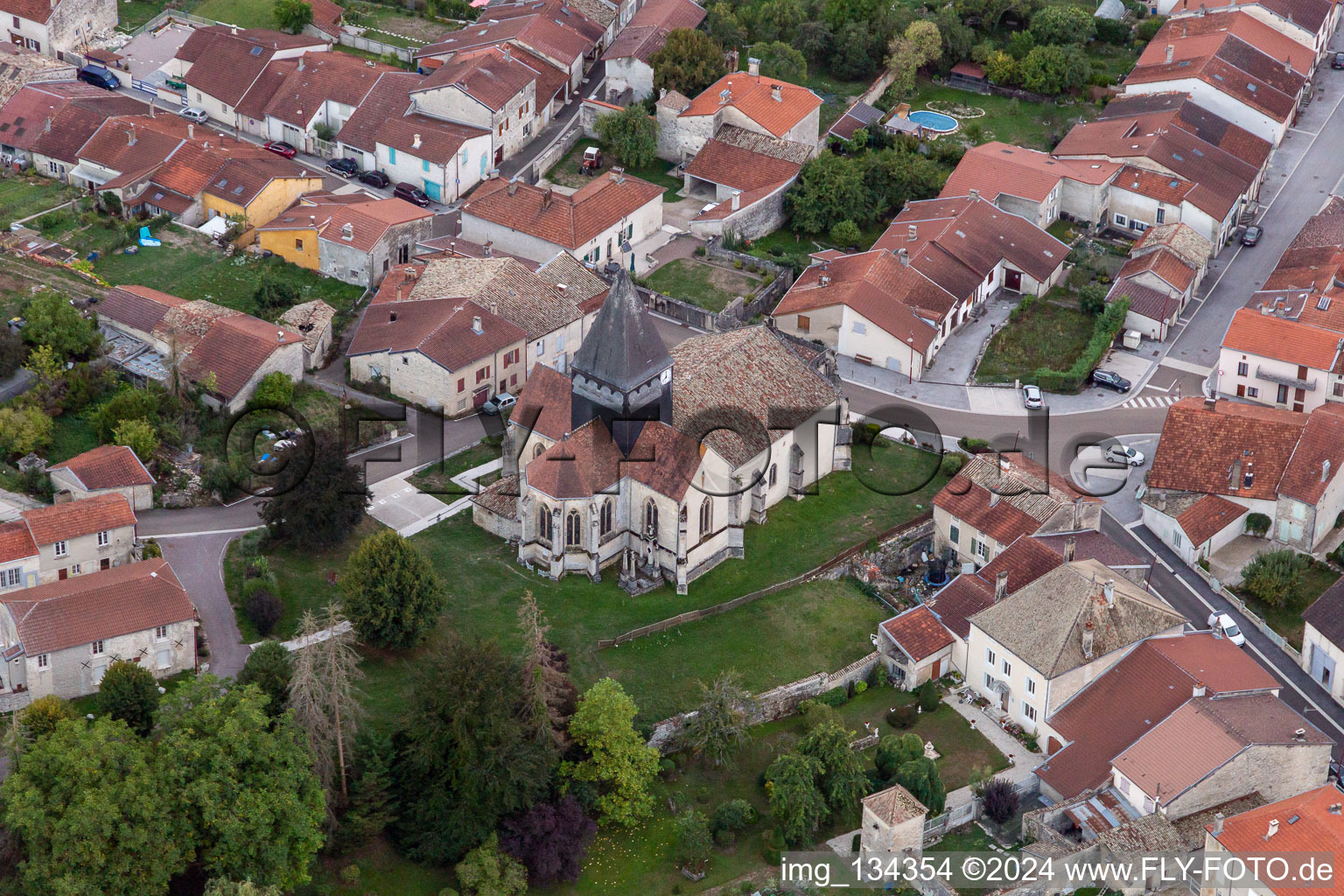 Church in Poissons in the state Haute Marne, France