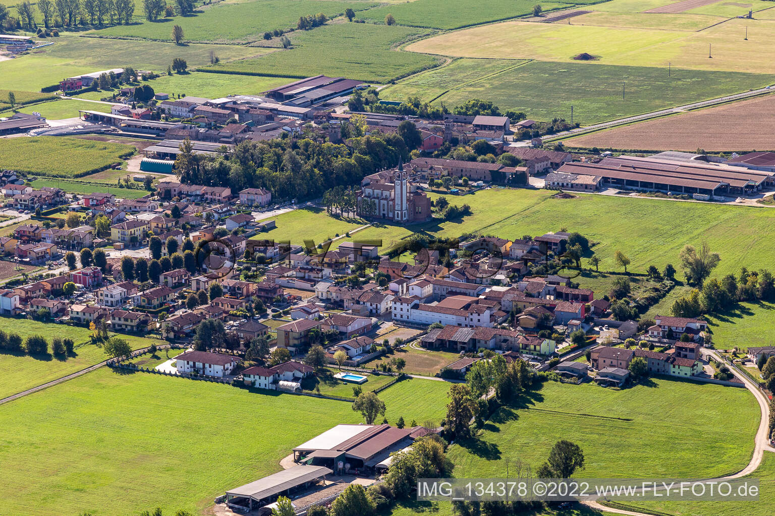 District Vidolasco in Casale Cremasco-Vidolasco in the state Cremona, Italy