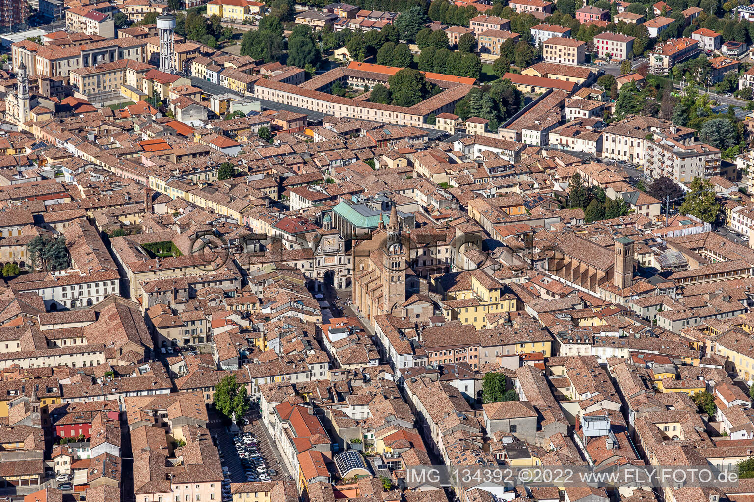 Cathedral of Santa Maria Assunta in Crema in the state Cremona, Italy