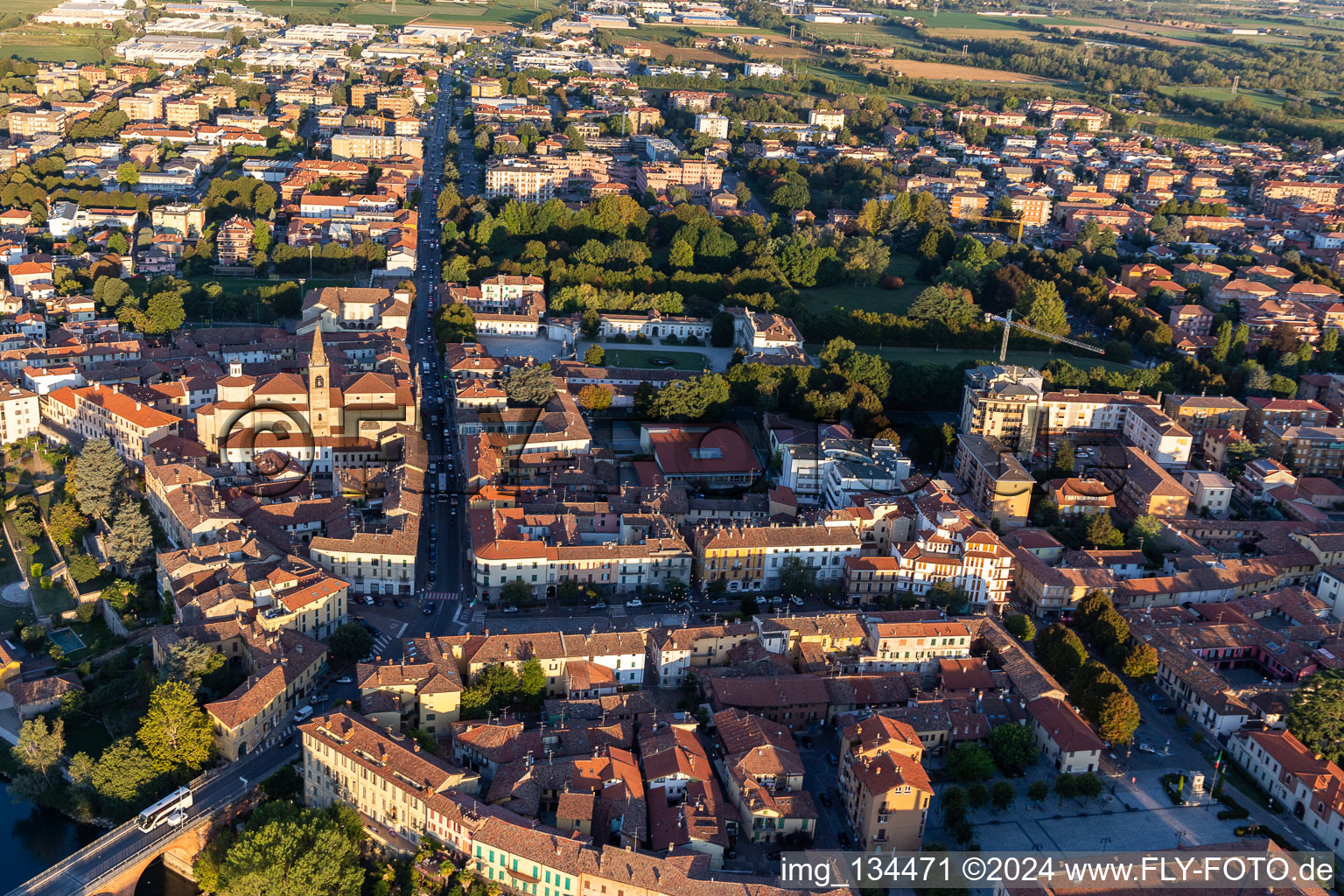 Cassano d’Adda in the state Lombardy, Italy