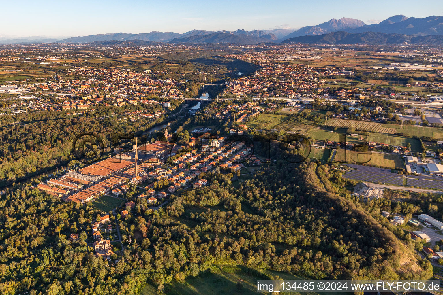 Capriate San Gervasio in the state Bergamo, Italy