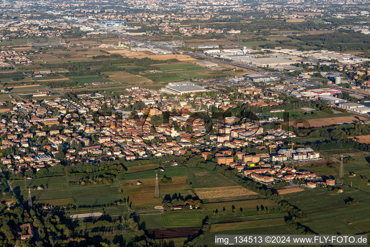 Cambiago in the state Lombardy, Italy