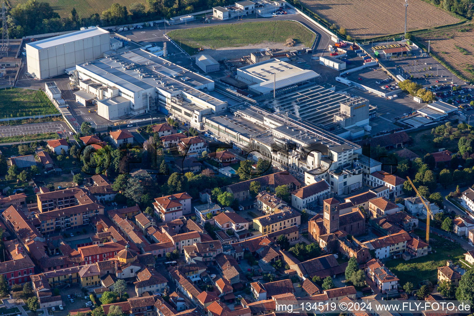 Ferrero-S.p.A. in Pozzuolo Martesana in the state Lombardy, Italy