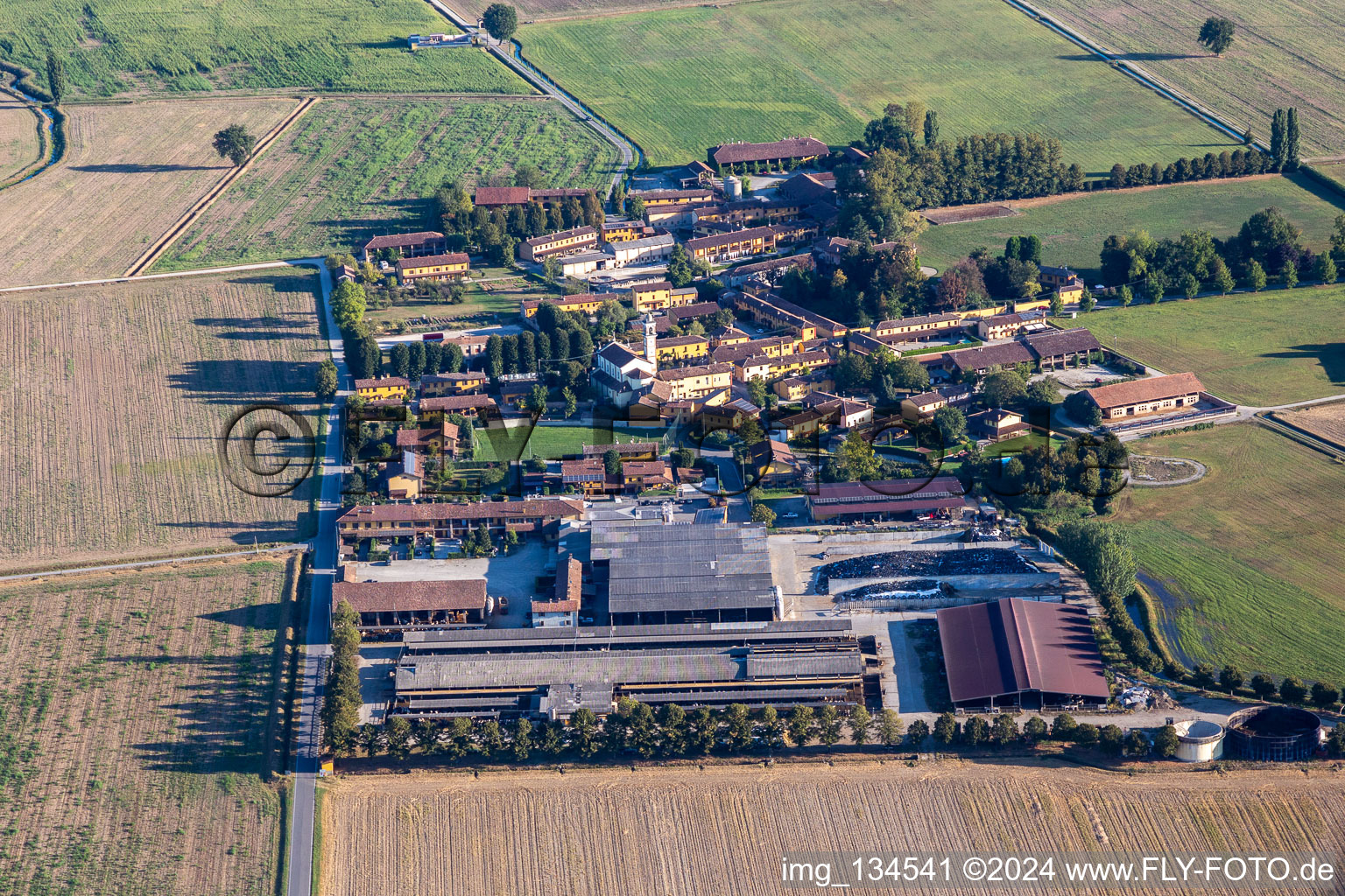 Gradella in Pandino in the state Cremona, Italy