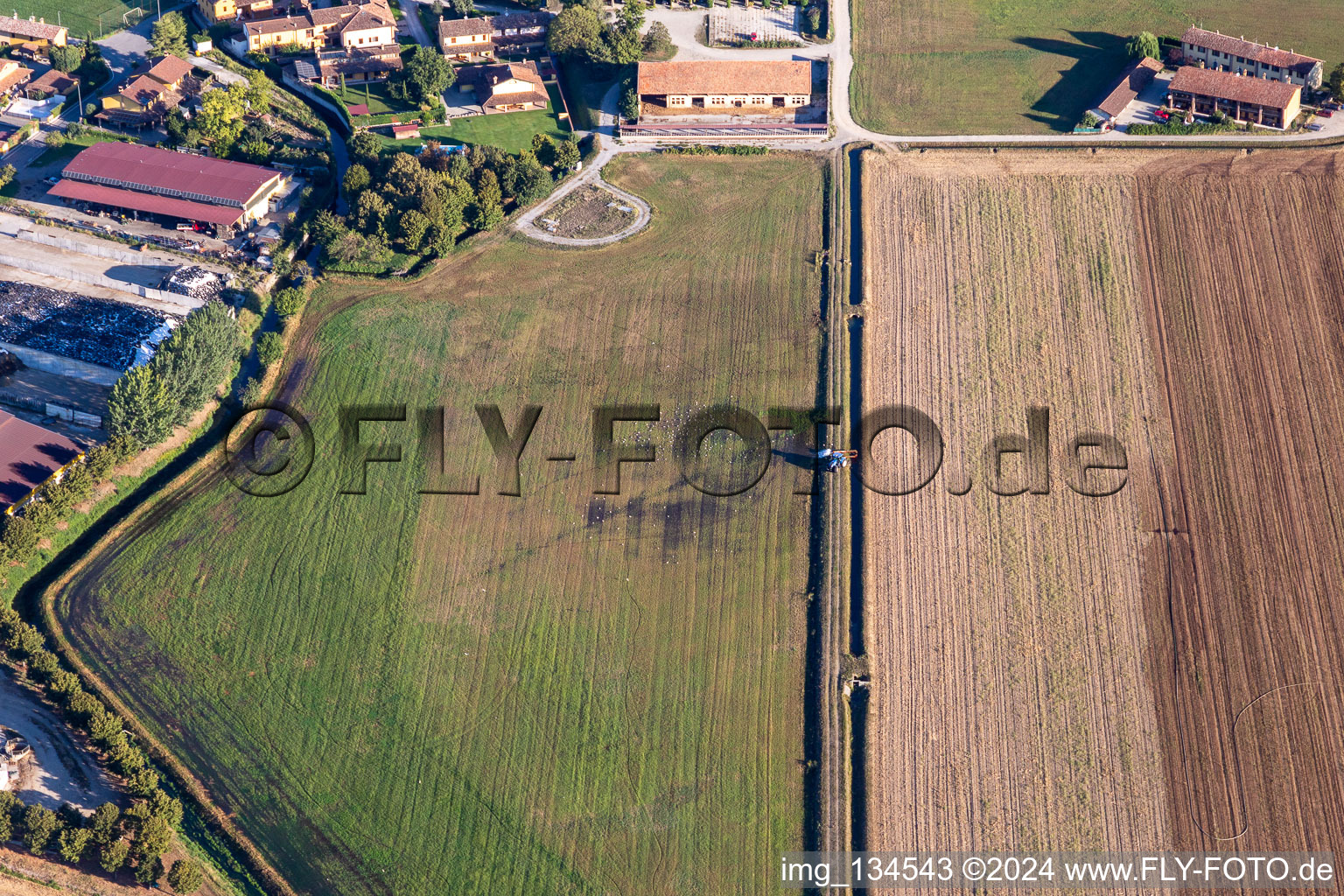 Gradella in Pandino in the state Cremona, Italy