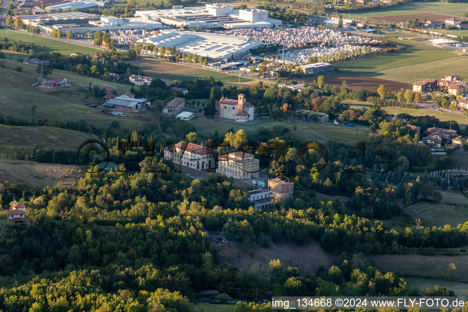 Casalgrande in the state Reggio Emilia, Italy