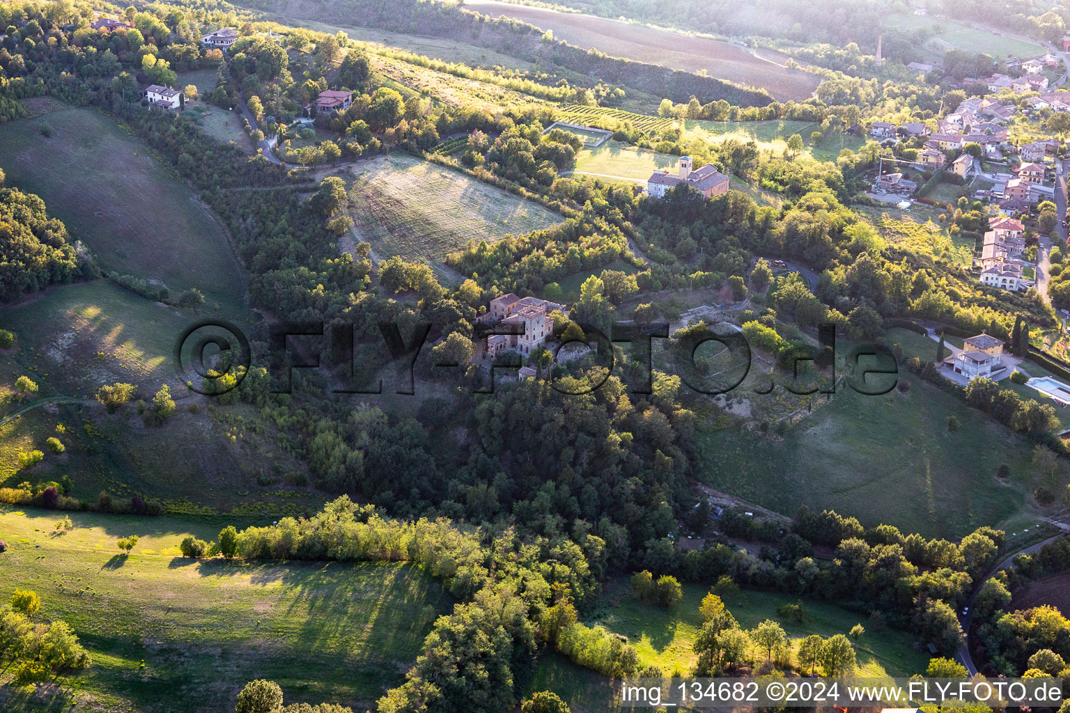 Castle of Torricella in Scandiano in the state Reggio Emilia, Italy