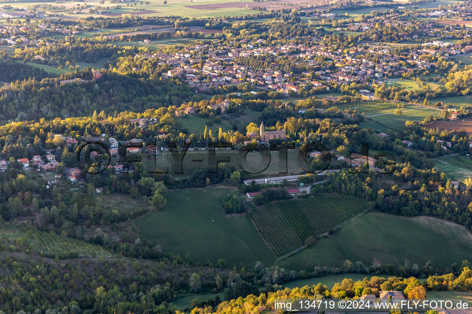 Sanctuary of the Beata Vergine di Lourdes in Montericco in the district Montericco in Albinea in the state Reggio Emilia, Italy