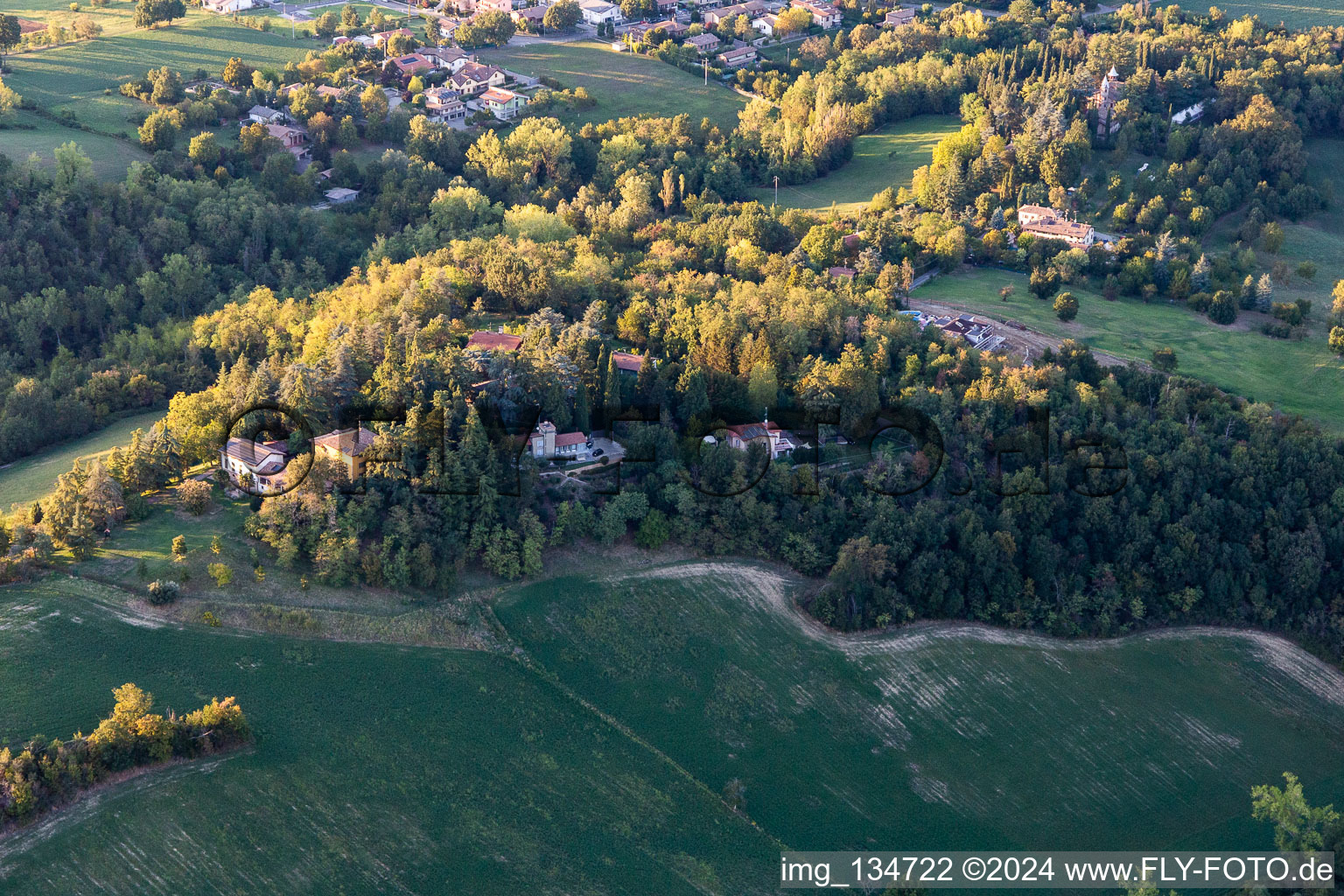 Albinea in the state Reggio Emilia, Italy