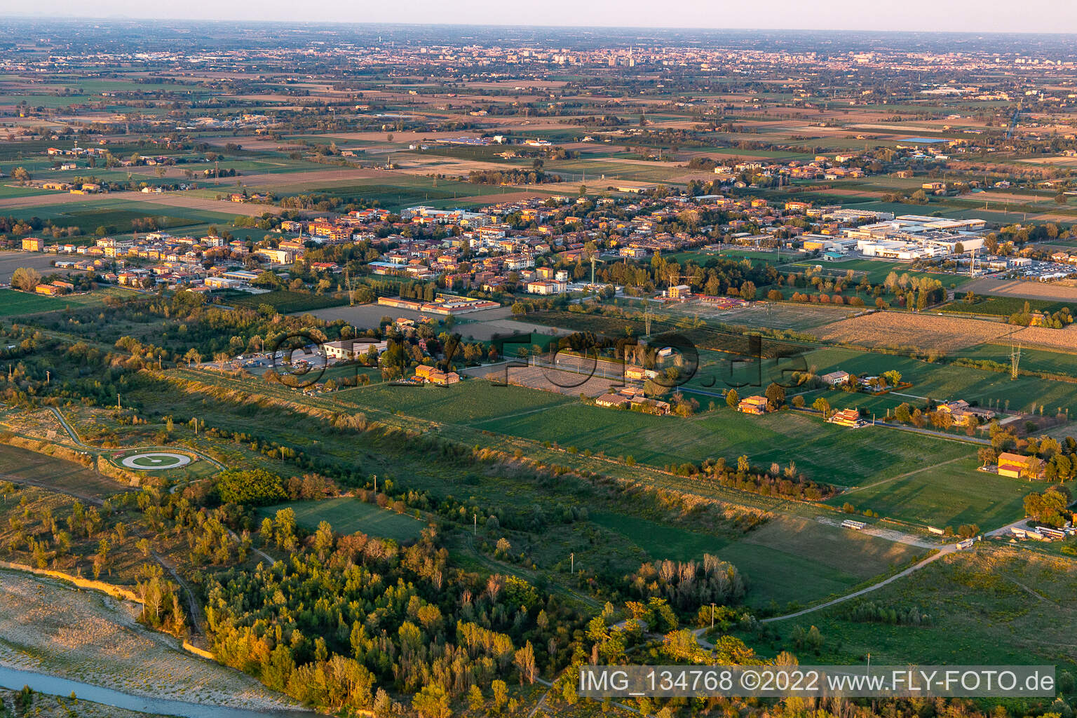 District Magreta in Formigine in the state Modena, Italy