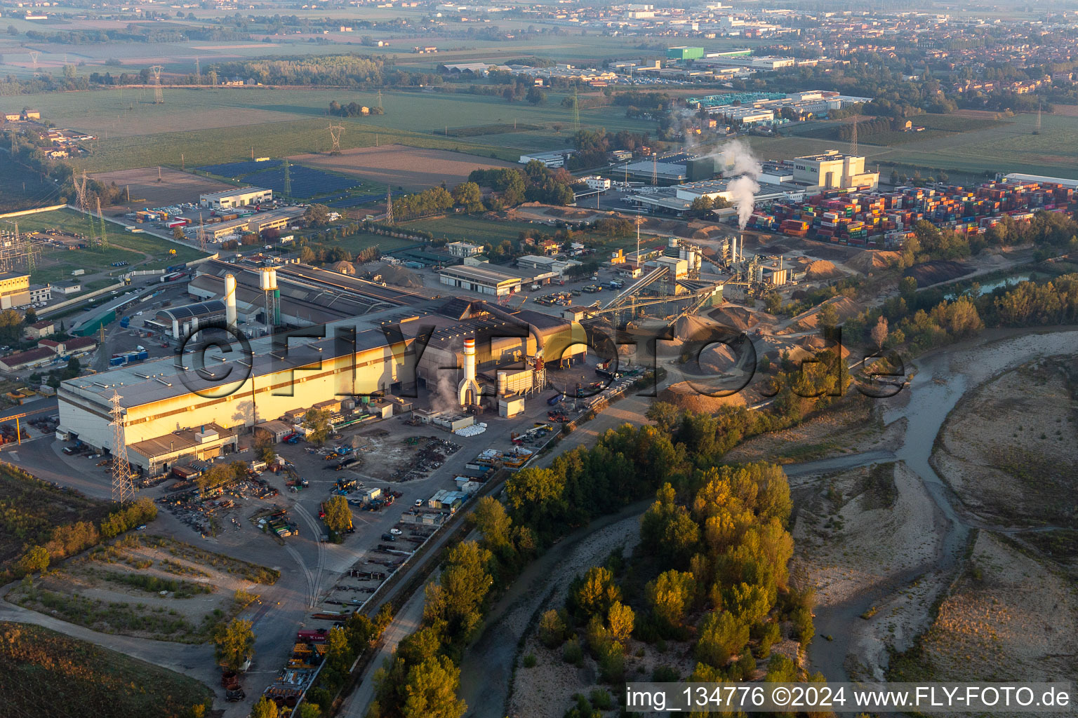 Rubiera Special Steel Spa in the district Acciaierie di Rubiera in Casalgrande in the state Reggio Emilia, Italy