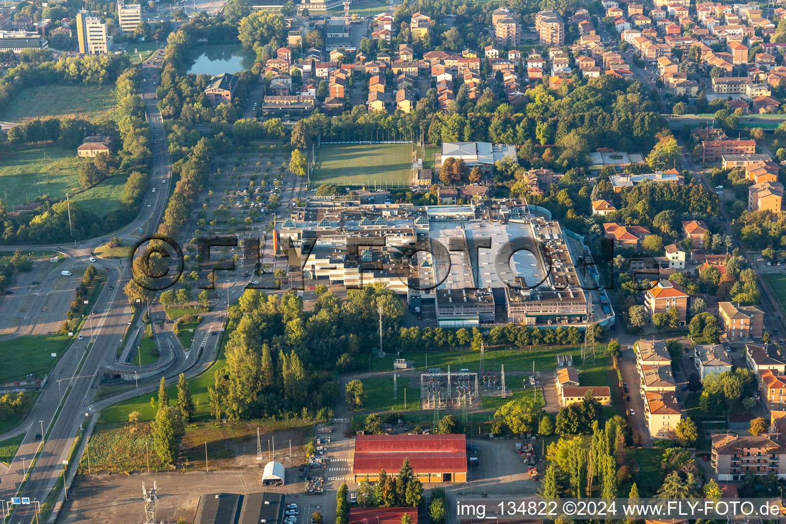 L'Ariosto Commercial Center in Reggio nell’Emilia in the state Reggio Emilia, Italy