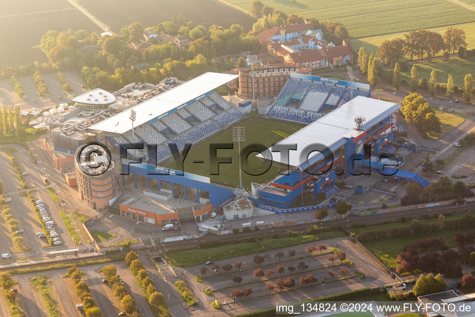 MAPEI Stadium – Città del Tricolore in Reggio nell’Emilia in the state Reggio Emilia, Italy