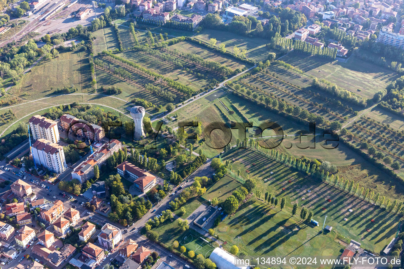 Resistance Park in Modena in the state Modena, Italy