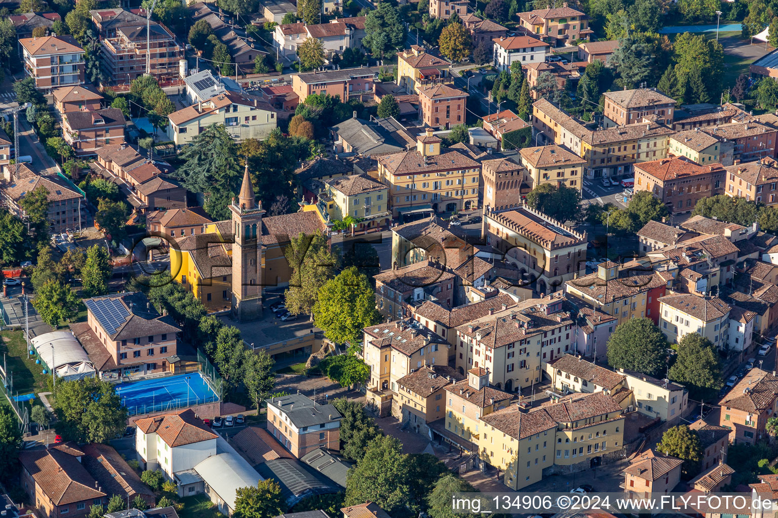 Parrocchia Di ino I Papa in Castelnuovo Rangone in the state Modena, Italy