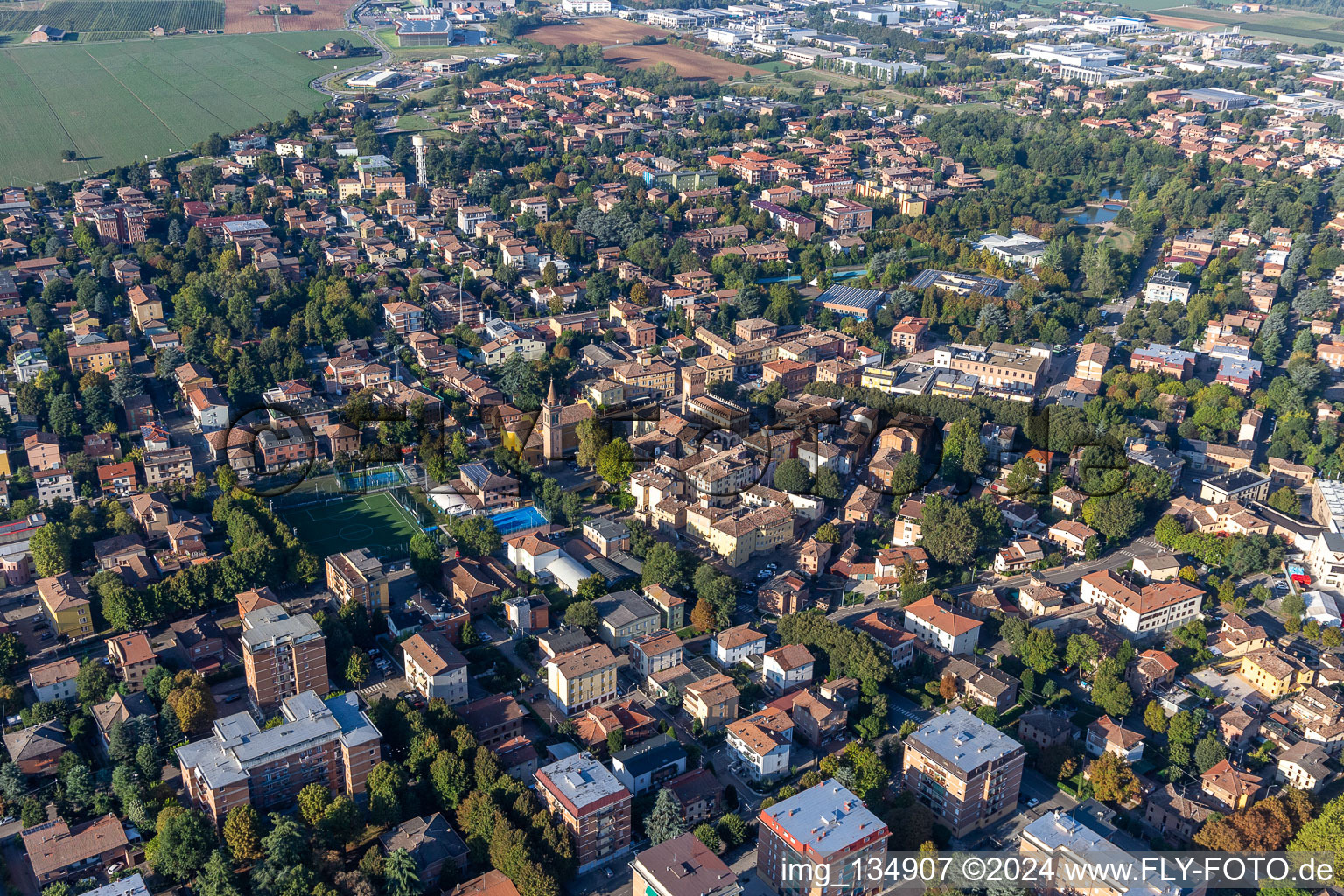 Castelnuovo Rangone in the state Modena, Italy