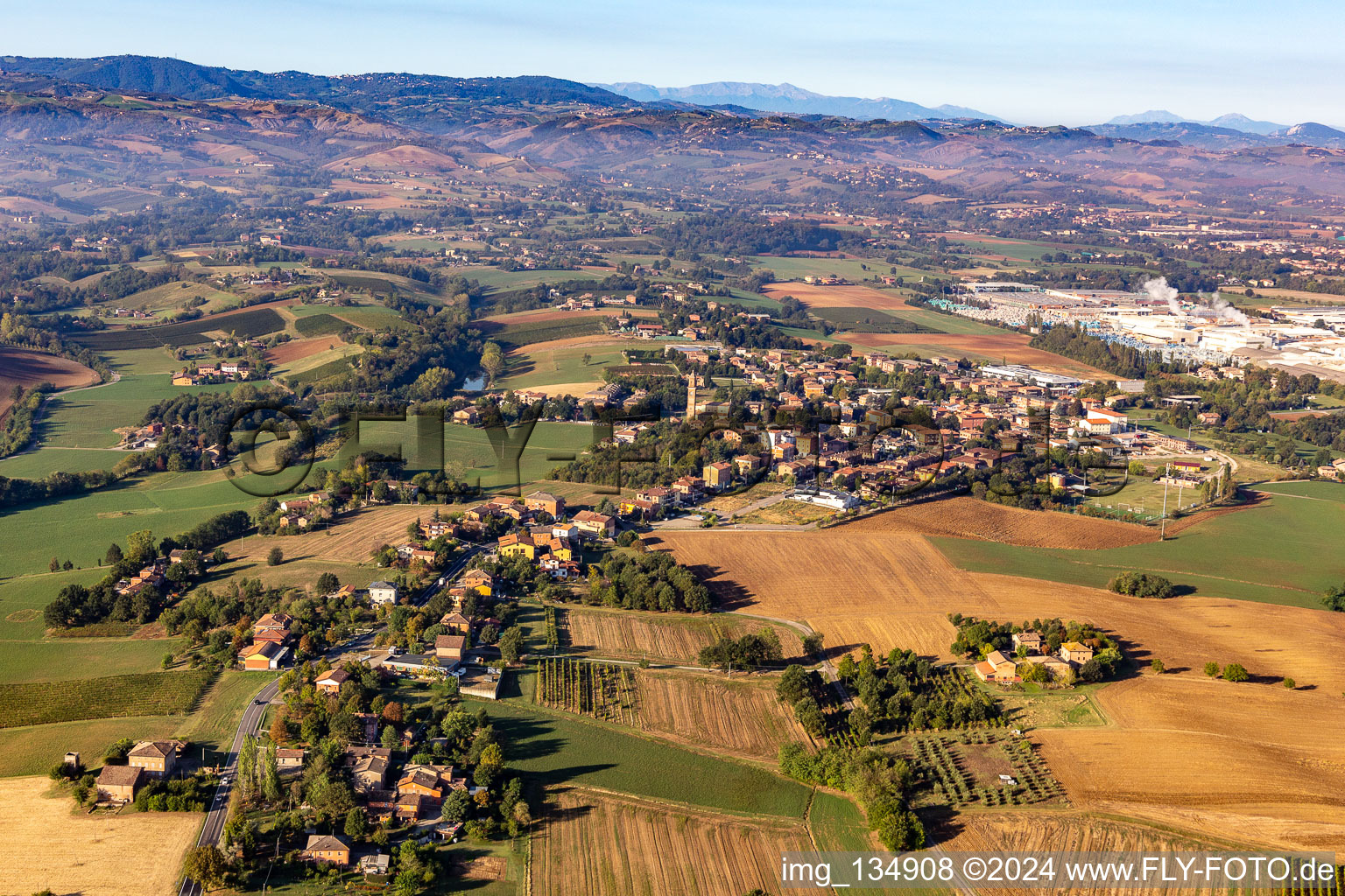 Solignano Nuovo in Castelvetro di Modena in the state Modena, Italy